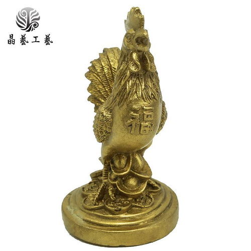 精品金錢公雞銅器工藝品 風水擺件福雞，化解爛桃花、促進姻緣